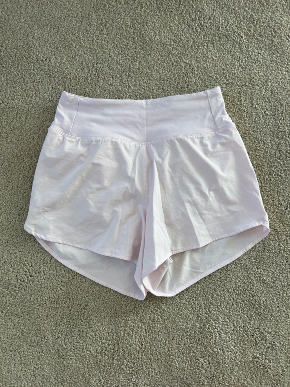 Women’s Lululemon Pink Organza Speed Up Shorts *Updated* Size 2